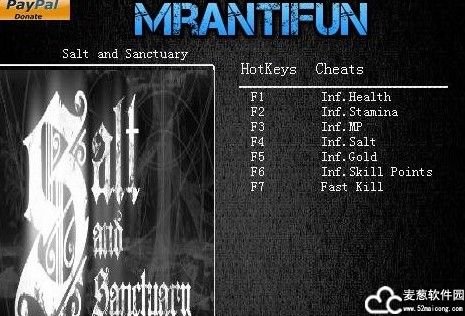 盐和避难所修改器MrAntiFun版