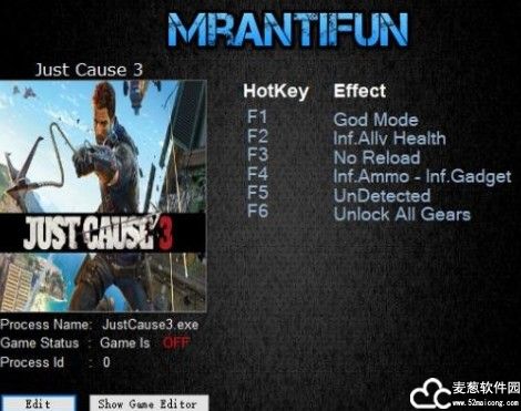 正当防卫3修改器MrAntiFun版