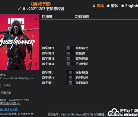 幽灵行者修改器风灵月影版